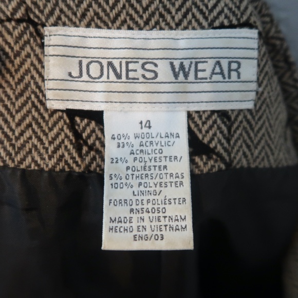 VINTAGE 90'S JONES WEAR SKIRT {14} - Picture 7 of 8